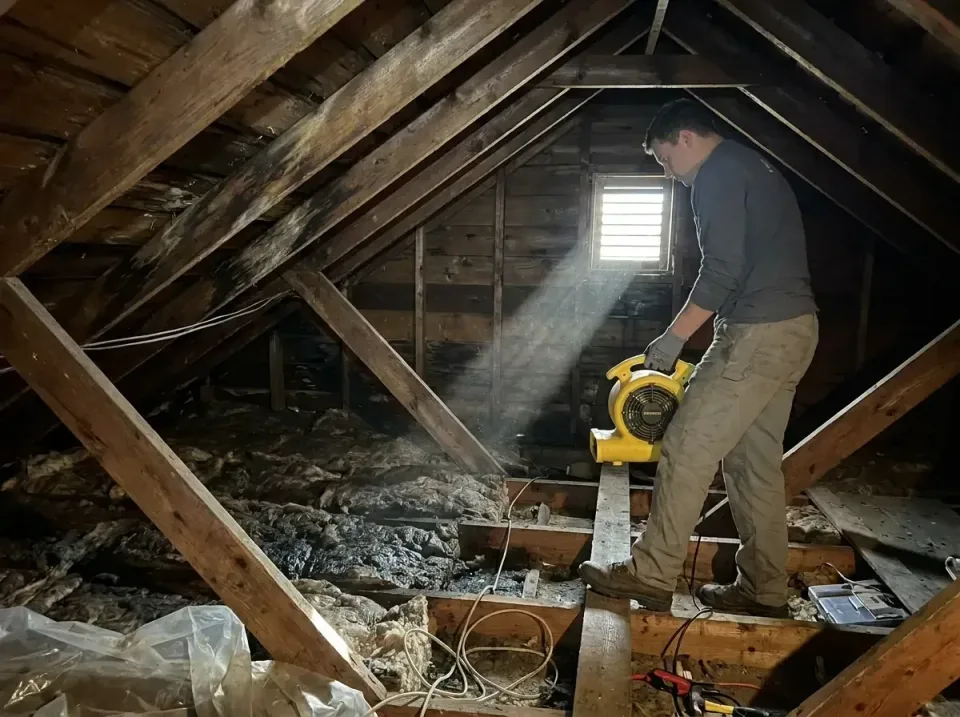attic-water-damage-drying-proc-007 — frequently asked questions, Emergency Water Extraction & 24/7 Flood Response in McComb,…